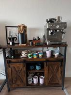 Industriële kast hout metaal 100-33x80 cm, Huis en Inrichting, Kasten | Dressoirs, Ophalen, 50 tot 100 cm, Zo goed als nieuw, Metaal