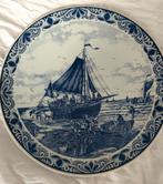 Grote schaal (diameter 39 cm) Delfts Blauw Chemkefa Holland, Ophalen of Verzenden