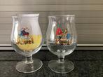 Duvel bierglas kobe de koe en schildertje, Ophalen of Verzenden, Zo goed als nieuw, Glas of Glazen, Duvel
