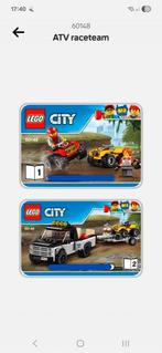 Lego city 60148 atv raceteam niet compleet project, Ophalen of Verzenden, Gebruikt, Lego