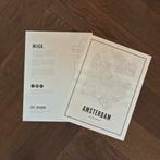 Wijck poster Amsterdam, Huis en Inrichting, Minder dan 50 cm, Gebruikt, Ophalen of Verzenden, Foto of Poster