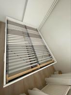 IKEA bed met lattenbodems, Huis en Inrichting, Stoffering | Gordijnen en Lamellen, Ophalen, Gebruikt, Minder dan 100 cm