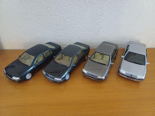 Peugeot 605 SV-24 3.0i 1989 Solido div. kleuren UNIEK ZGAN !, Hobby en Vrije tijd, Modelauto's | 1:18, Zo goed als nieuw, Auto