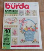 Burda Special Borduren voor de Lente, Pasen M2018/1993, Verzenden, Zo goed als nieuw, Handborduren, Patroon