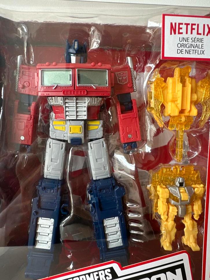 Transformers WFC Netflix Optimus Prime Nieuw, Kinderen en Baby's, Speelgoed | Actiefiguren, Nieuw, Ophalen of Verzenden