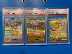 Pikachu ex PSA 10 Sequential SV8 JP, Ophalen of Verzenden, Nieuw, Losse kaart, Foil