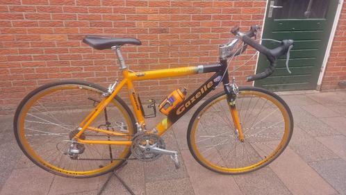 Racefiets, Fietsen en Brommers, Fietsen | Racefietsen, Gebruikt, Gazelle, 15 tot 20 versnellingen, 28 inch, Aluminium, 49 tot 53 cm