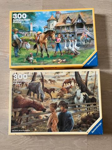 Paarden puzzels 300 stukjes beschikbaar voor biedingen