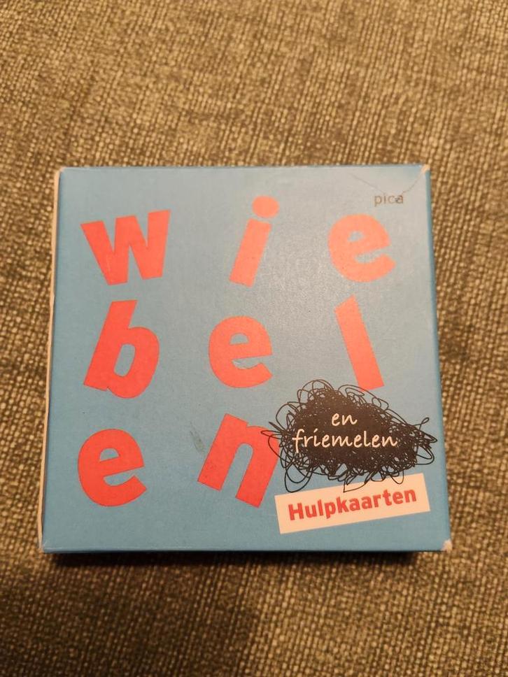 Wiebelen en Friemelen - Hulpkaarten Pica, Hobby en Vrije tijd, Gezelschapsspellen | Bordspellen, Gebruikt, Een of twee spelers
