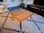 Salontafel industrieel 60x60x35, Huis en Inrichting, Tafels | Salontafels, Ophalen