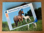 Paardenpuzzel 500 stukjes, Ophalen of Verzenden, Zo goed als nieuw