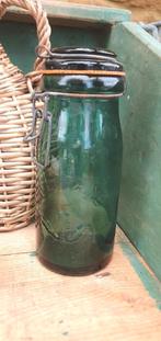 La L'orraine donker groene weckpot 1 liter, Ophalen of Verzenden