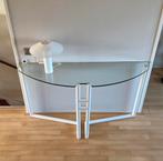 Design Side Table. 133 x 40 x 77cm, Metaal of Aluminium, Ophalen of Verzenden, Zo goed als nieuw, Strak en minimalistisch