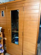 Infrarood sauna, Sport en Fitness, Sauna, Ophalen, Zo goed als nieuw, Infrarood, Complete sauna