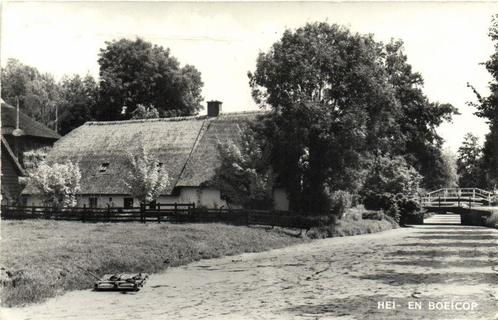 Hei- en Boeicop - dorpsgezicht - 1979 gelopen, Verzamelen, Ansichtkaarten | Nederland, Gelopen, 1960 tot 1980, Ophalen of Verzenden