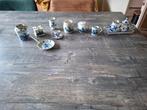 Delftsblauw originele hand beschilderd servies., Ophalen