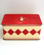 Decoratief Bolletje koekblik, vintage in gebruikte staat, Ophalen of Verzenden, Gebruikt, Koek(jes), Bolletje