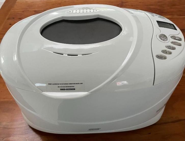 Volautomatische Quigg-broodbakmachine met anti-aanbaklaag, Witgoed en Apparatuur, Broodbakmachines, Zo goed als nieuw, Met timer