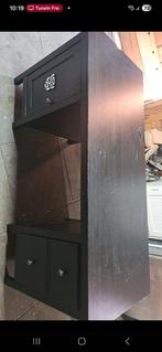Ikea Hemnes bureau zwart, Huis en Inrichting, Bureaus, Ophalen, Gebruikt