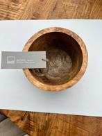 Leeff mangohouten kom 15cm nieuw, Huis en Inrichting, Schaal, Rond, Nieuw, Ophalen of Verzenden