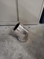 Dubbelwandig kachel pijp bocht 45 125/175, Tuin en Terras, Vuurkorven, Ophalen