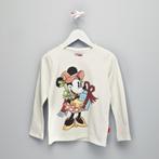 NAME It feestelijke witte shirt longsleeve Minnie Mouse 134, Kinderen en Baby's, Kinderkleding | Maat 134, Meisje, Nieuw, Ophalen of Verzenden