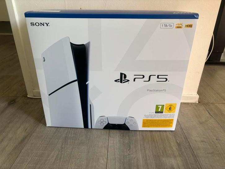 Playstation 5 Slim Disk 1 TB - Nieuw in doos! Geseald, Spelcomputers en Games, Spelcomputers | Sony PlayStation 5, Nieuw, Playstation 5