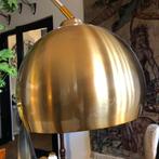 Vintage vloerlamp – design booglamp in koperkleur flamant, Ophalen, Huis en Inrichting