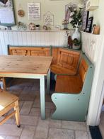oostenrijkse eethoek, Ophalen, Gebruikt, Hout