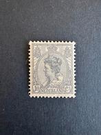 1922 Kon Wilh wijde arcering NVPH nr 81 ongestempeld, Postzegels en Munten, Postzegels | Nederland, Verzenden, T/m 1940