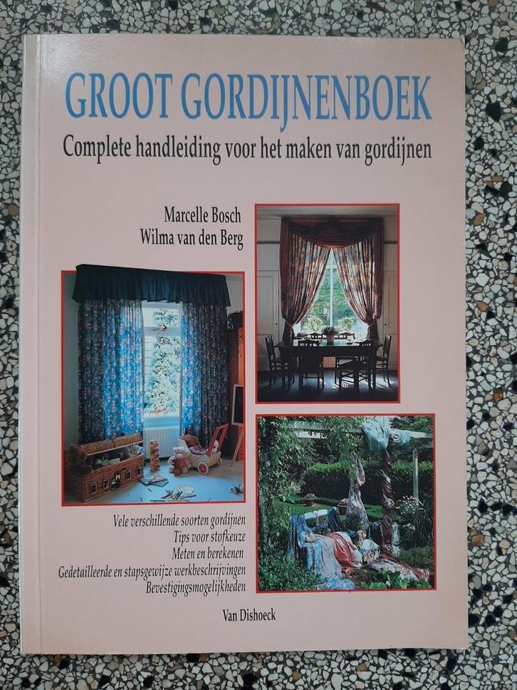Groot Gordijnenboek complete handleiding, Boeken, Advies, Hulp en Training, Zo goed als nieuw, Ophalen of Verzenden