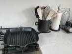 Grillpan gietijzer - nieuw!, Huis en Inrichting, Ophalen, Nieuw, Koekenpan of Braadpan, Gietijzer
