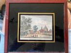 Ingekleurde kleine prent Loosduinen, Ophalen of Verzenden