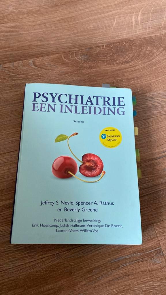 Psychiatrie, een inleiding, met MyLab NL toegangscode, Boeken, Schoolboeken, Zo goed als nieuw, Nederlands, Overige niveaus, Ophalen