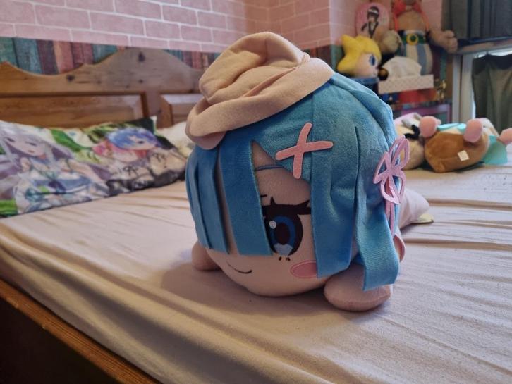 Rem uit Re-Zero - Hakui no Tenshi (Momoiro) Pluche, Verzamelen, Poppetjes en Figuurtjes, Zo goed als nieuw, Ophalen of Verzenden