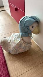 Vintage eend knuffel + muziekdoos van Eden - 35 cm, Ophalen of Verzenden, Zo goed als nieuw, Eend