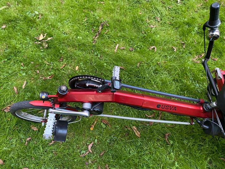 USVA Elektrische Slaapfiets 20 inch - Top Conditie, Fietsen en Brommers, Elektrische fietsen, Zo goed als nieuw, Overige merken