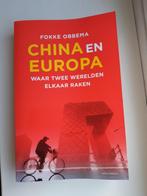 Boek China en Europa – Fokke Obbema, Fokke Obema, Nieuw, Ophalen of Verzenden, Politiek en Staatkunde