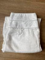 Didi witte linnen driekwart broek (maat 36), Kleding | Dames, Broeken en Pantalons, Ophalen of Verzenden, Didi, Wit, Zo goed als nieuw