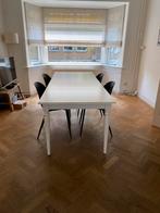 Eettafel, Ikea, wit, uitschuifbaar, Huis en Inrichting, Ophalen, Gebruikt, 200 cm of meer, 50 tot 100 cm