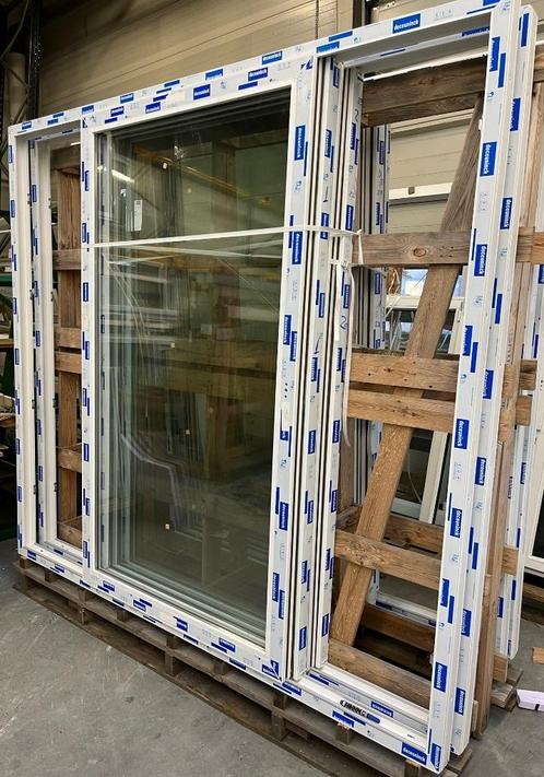 Kunststof schuifpuien voorraad HR++ glas NIEUW op=op, Doe-het-zelf en Verbouw, Kozijnen en Schuifpuien, Nieuw, Schuifpui, Kunststof