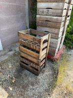 Oude houten kratjes, Ophalen, Gebruikt, Krat, Minder dan 35 cm