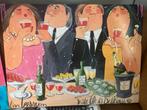 Van Leersum De Dikke Dames Schilderij, Antiek en Kunst, Ophalen