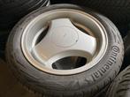 Originele 16” Saab 9000 900 Deep Dish velgen + Conti banden, Auto-onderdelen, Gebruikt, 16 inch, Banden en Velgen, Ophalen of Verzenden
