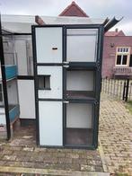 Binnen hokken voor voliere ong 1 m breed ong 2 m hoog, Dieren en Toebehoren, Vogels | Hokken en Kooien, Ophalen of Verzenden, Gebruikt