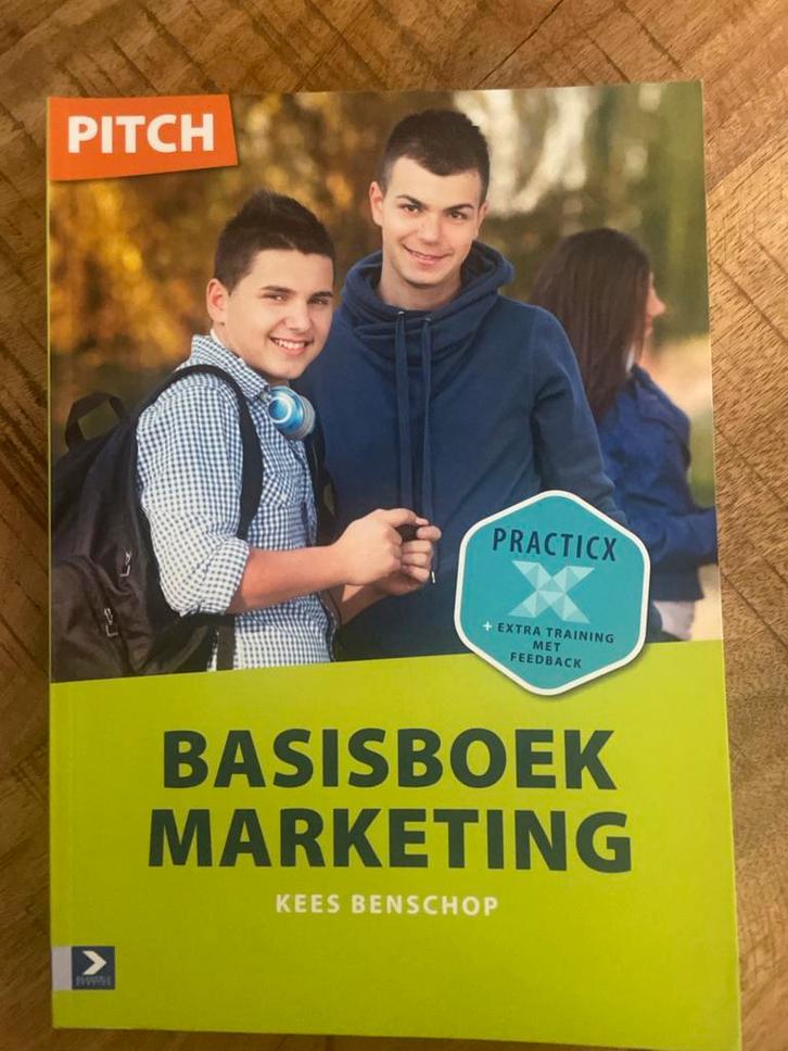 Pitch Basisboek Marketing - Kees Benschop, Boeken, Economie, Management en Marketing, Gelezen, Economie en Marketing, Ophalen of Verzenden