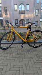 Wendbare Gele Stadsfiets - Onderhouden - Incl. Dubbel Slot, Ophalen, Gebruikt, Minder dan 10 versnellingen, Overige merken