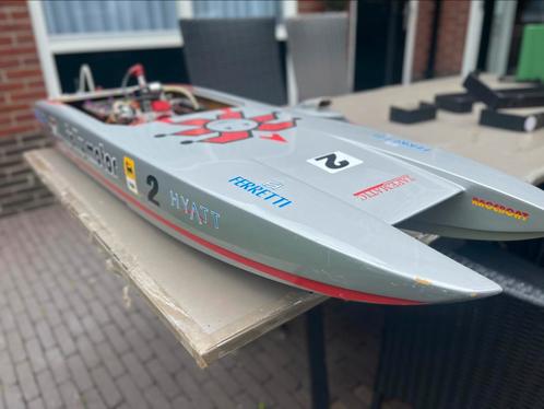 Mhz jolly motor, Hobby en Vrije tijd, Modelbouw | Boten en Schepen, Gebruikt, Overige merken, Ophalen of Verzenden