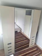 IKEA PAX Lomen Kledingkast 2 m breed, Huis en Inrichting, Kasten | Kledingkasten, Ophalen, Gebruikt, 150 tot 200 cm, Modern , lak, spiegels, gebroken wit