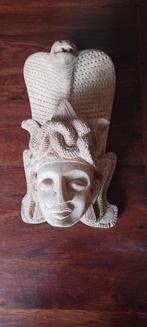 Aziatische houten koppen, Ophalen of Verzenden